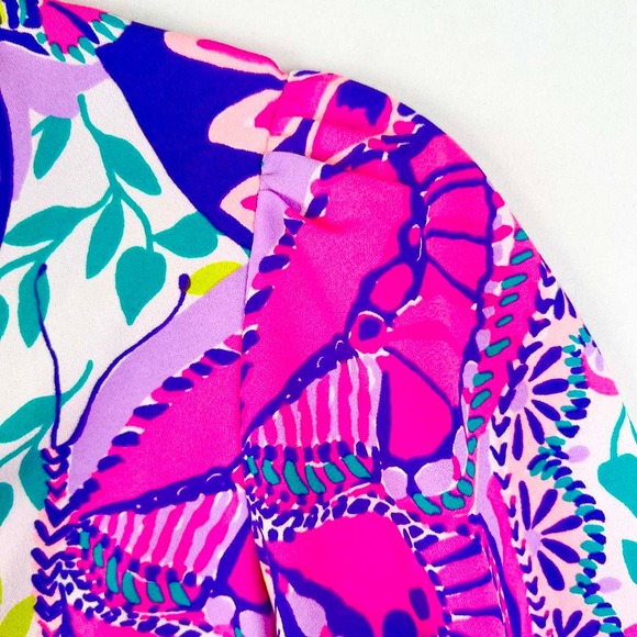 LILLY PULITZER Winona Stretch Tunic Size XXS NWT - Picture 8 of 12